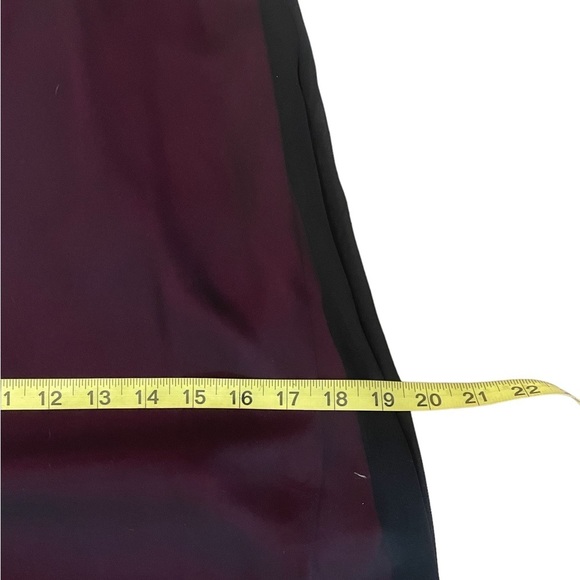 X scape Black Mesh beaded strappy fitted maxi gown size 6 - Picture 10 of 13